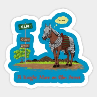 Knight Mare Sticker